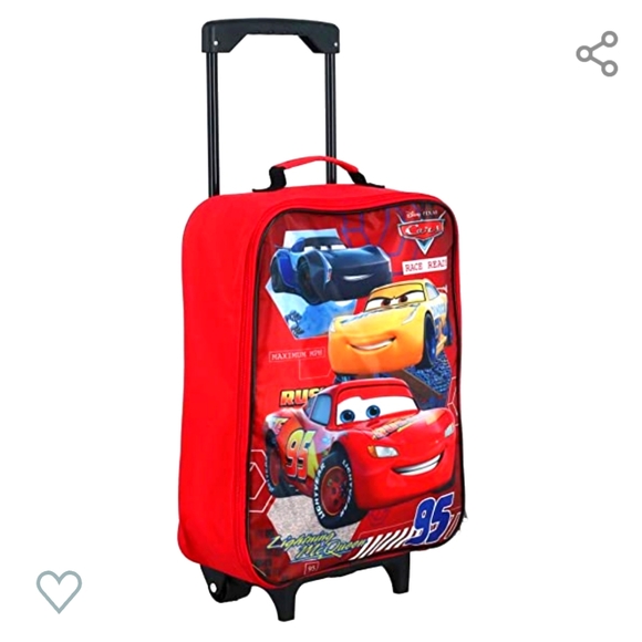 Unlisted Other - Cars 15" Collapsible Wheeled Pilot Case - Rolling Luggage.